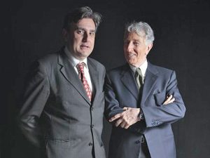 Corrado Augias e Giuseppe Modugno