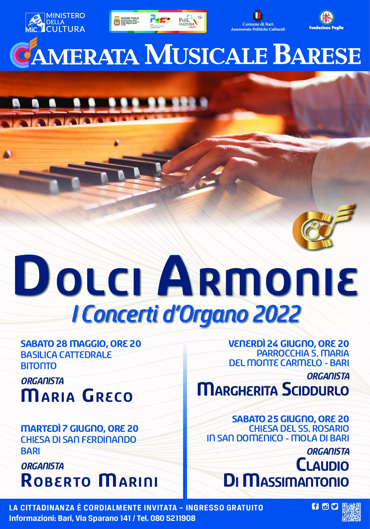 Manifesto Dolci Armonie - 28.05_24.06/22
