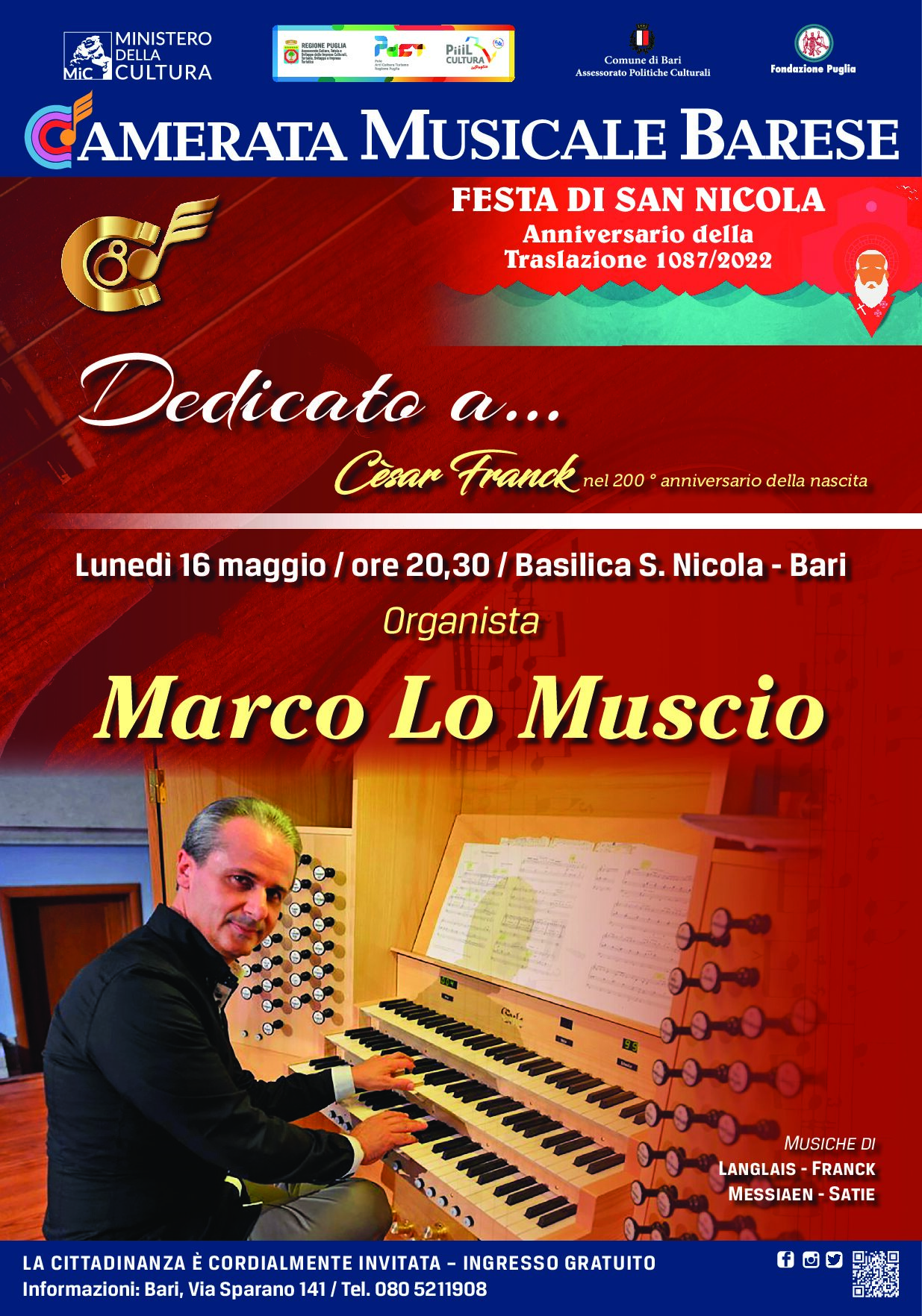 Manifesto Marco Lo Muscio - Dedicato a - 16.05.22