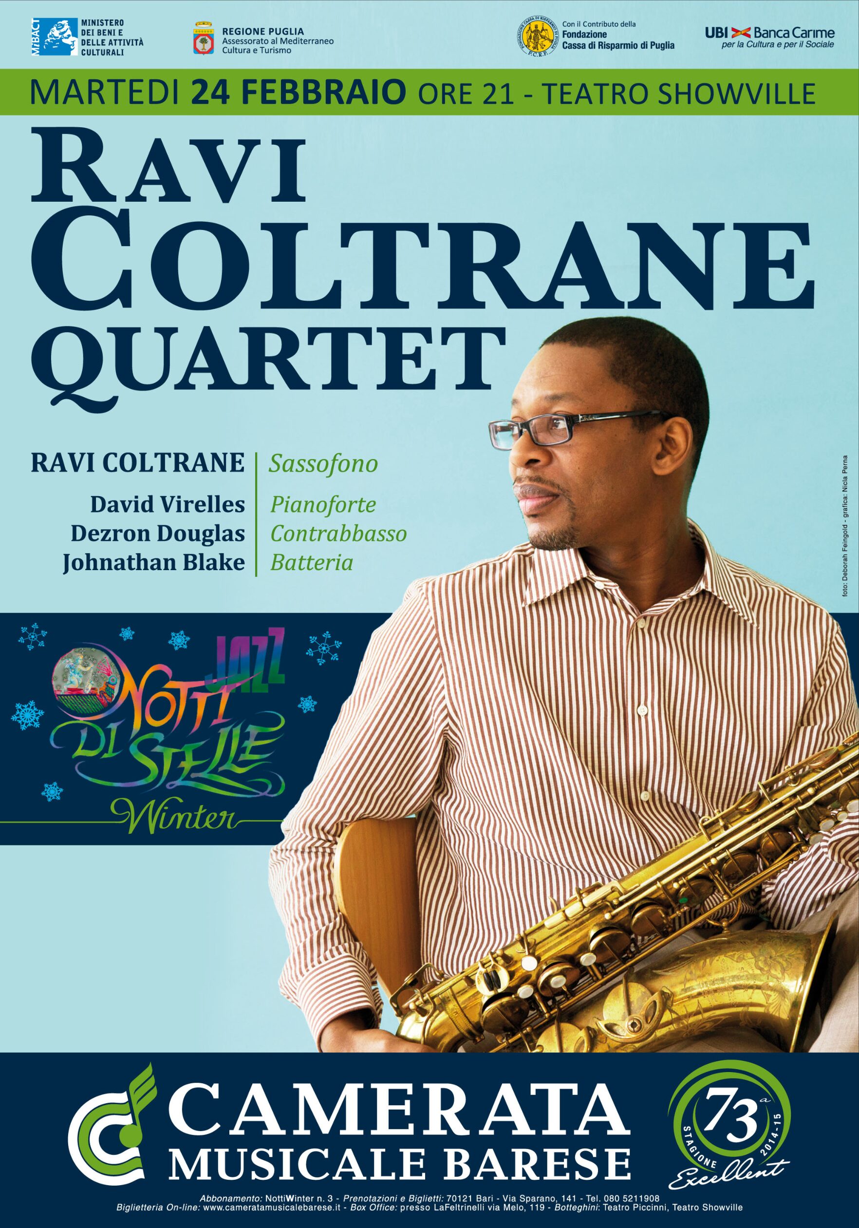 Manifesto Ravi Coltrane Quartet