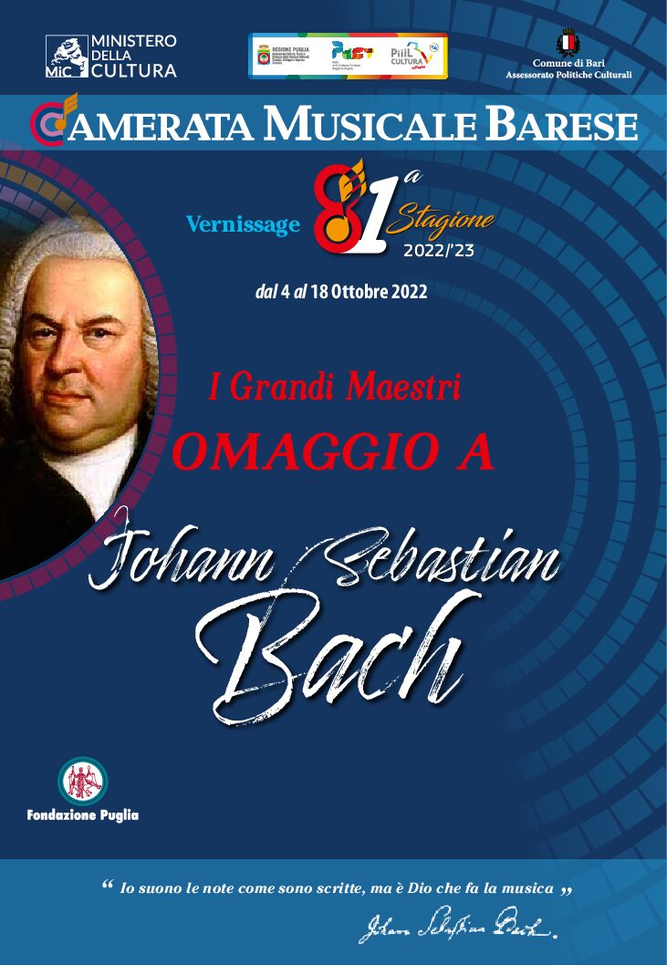 Programma I Grandi Maestri - Omaggio a Johann Sebastian Bach