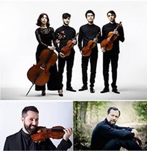 Serata dedicata alla grande Musica Cameristica con il quartetto Eos, Davide Alogna e Enrico Pace