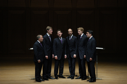 The king’s singers in “Concerto di Natale”