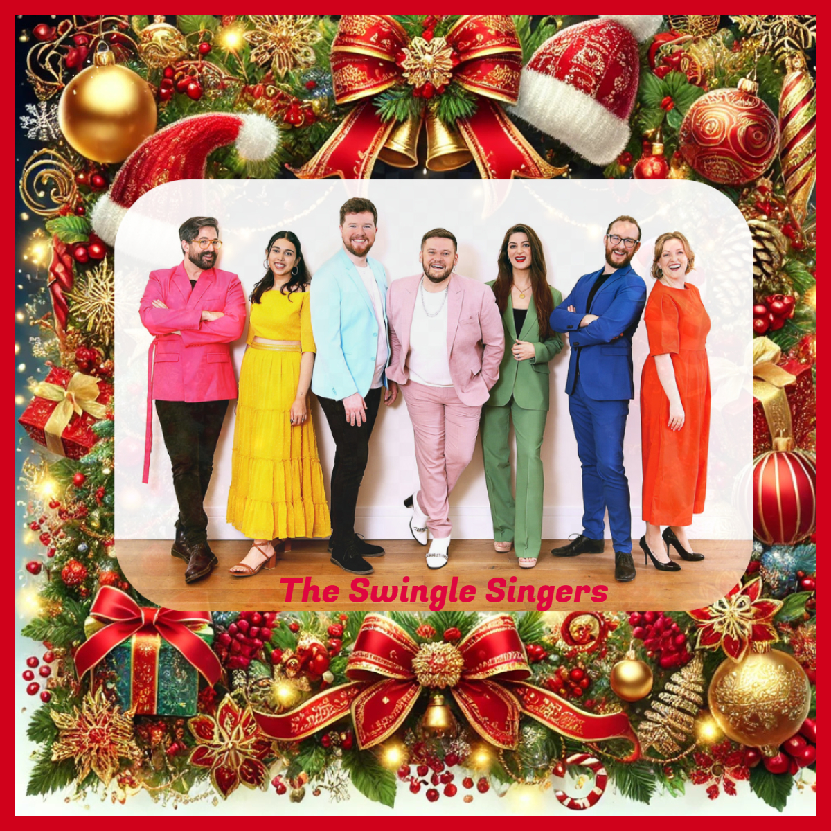 LUNEDÌ 23 DICEMBRE AL TEATRO PICCINNI LANCETTE IN AVANTI PER “TOGETHER AT CHRISTMAS” LA VIGILIA NATALIZIA DELLA CAMERATA BARESE CON LE 7 MAGICHE VOCI DI THE SWINGLE SINGERS